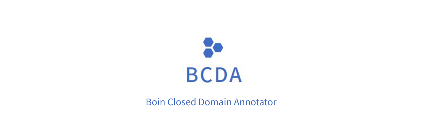 BCDA(Boin Closed Domain Annotator)